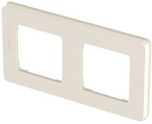 Рамка универсальная Legrand Inspiria 2-м. слоновая кость картинка